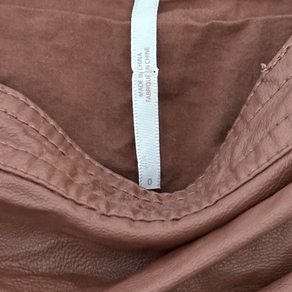 Free People Fake Out Faux Leather Skirt - Picture 5 of 5